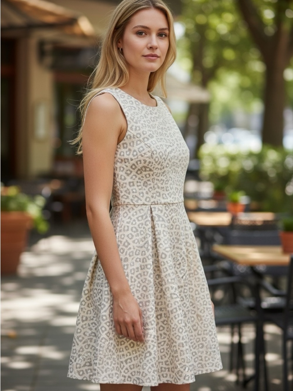 J Crew Blush Broderie Anglaise Dress, size 2 pre owned - Picture 11 of 11